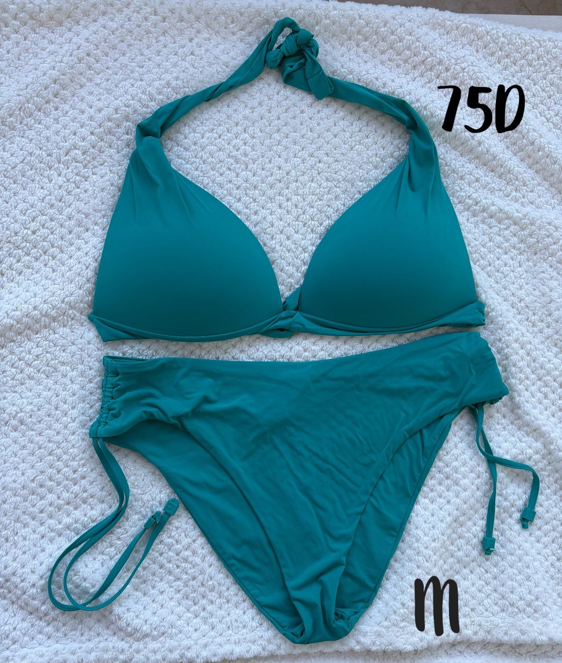 Costumi da bagno & Bikini: Bikini türkis Grösse M & 75D – Usato da Basel venduto da Tierschutz-Flohmi