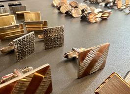 Lot 20 Paar Vintage Manschettenknöpfe Silber