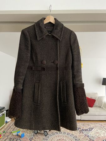 Sportmax Code Wool Blend Winter Coat - IT size 38