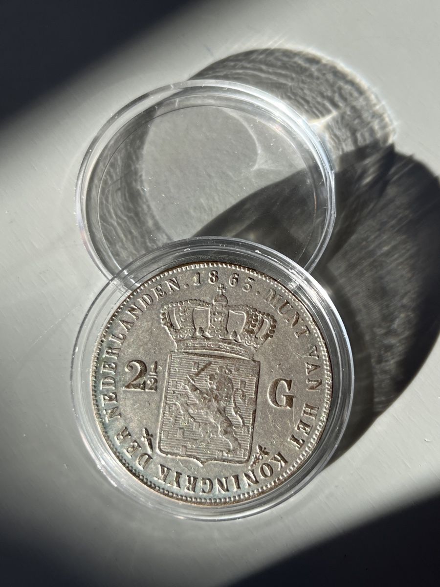 Tutti le monete: 2 1/2 Gulden 1863 Silber – Usato da Münchenstein venduto da Inflames1 3
