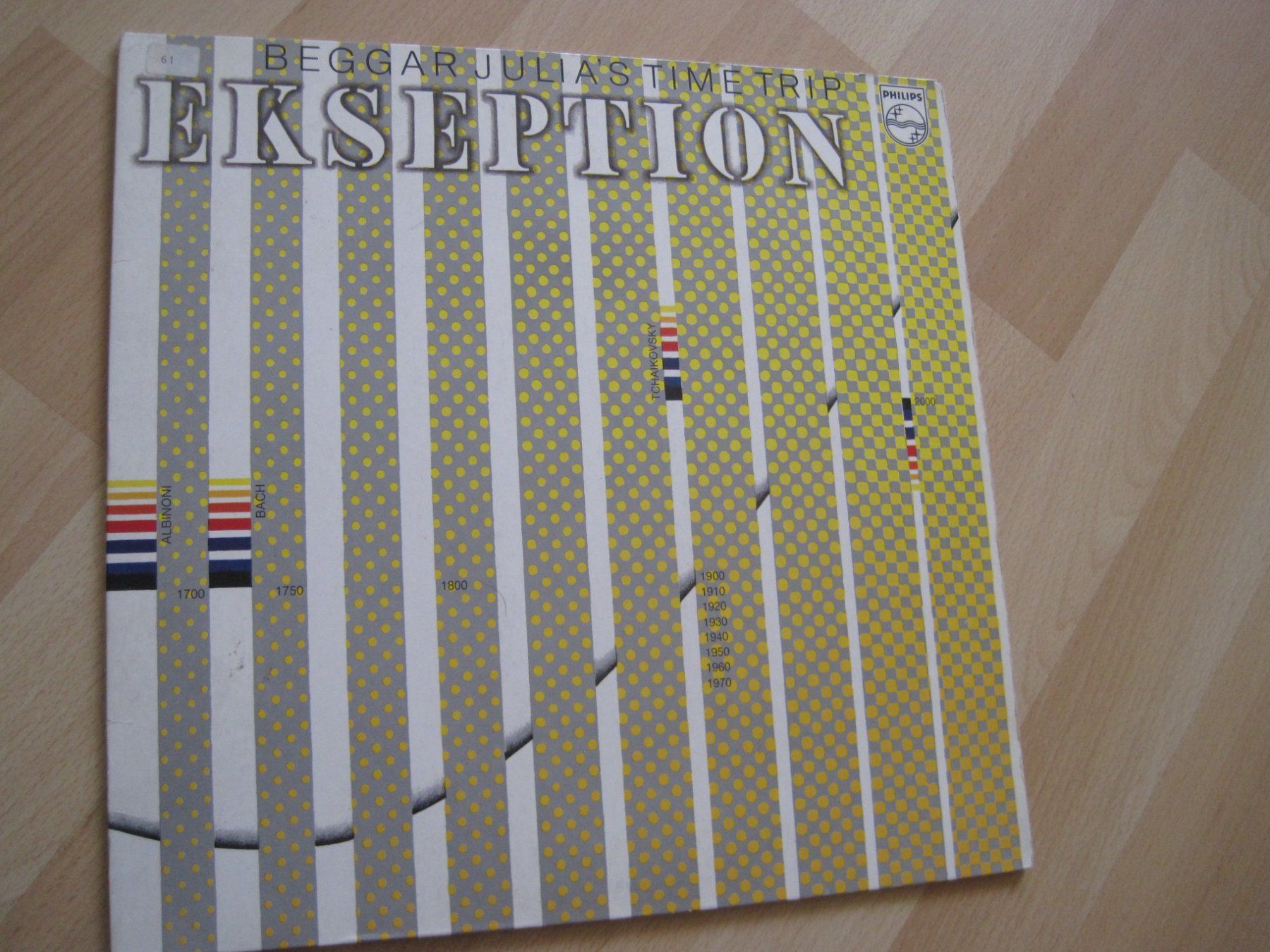 Dischi in vinile: Ekseption Beggar Julia's Time Trip  LP – Usato da Gossau SG venduto da Noryflory