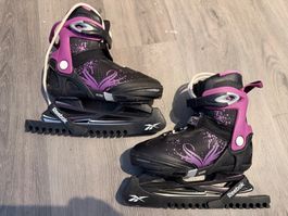 Reebok K-TEC Kinder-Schlittschuhe Gr. 32–35 verstellbar