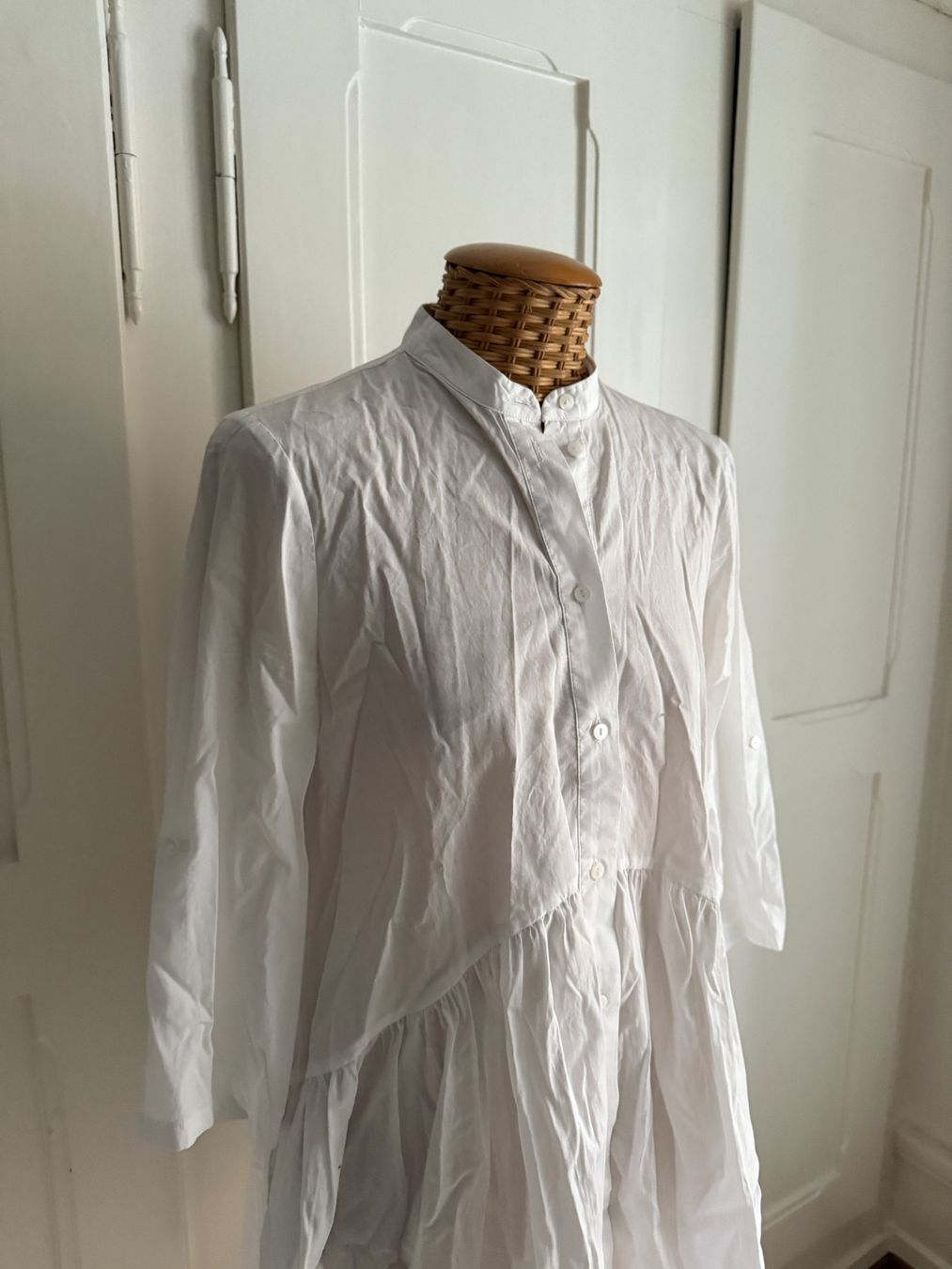 Zara Vestiti: ZARA - Blusenkleid weiss S – Usato da Zürich venduto da Diazaio 1