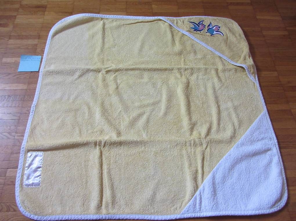 Teli da bagno: Linge de bain bébé jaune – Usato da Gland venduto da bug_s7rw
