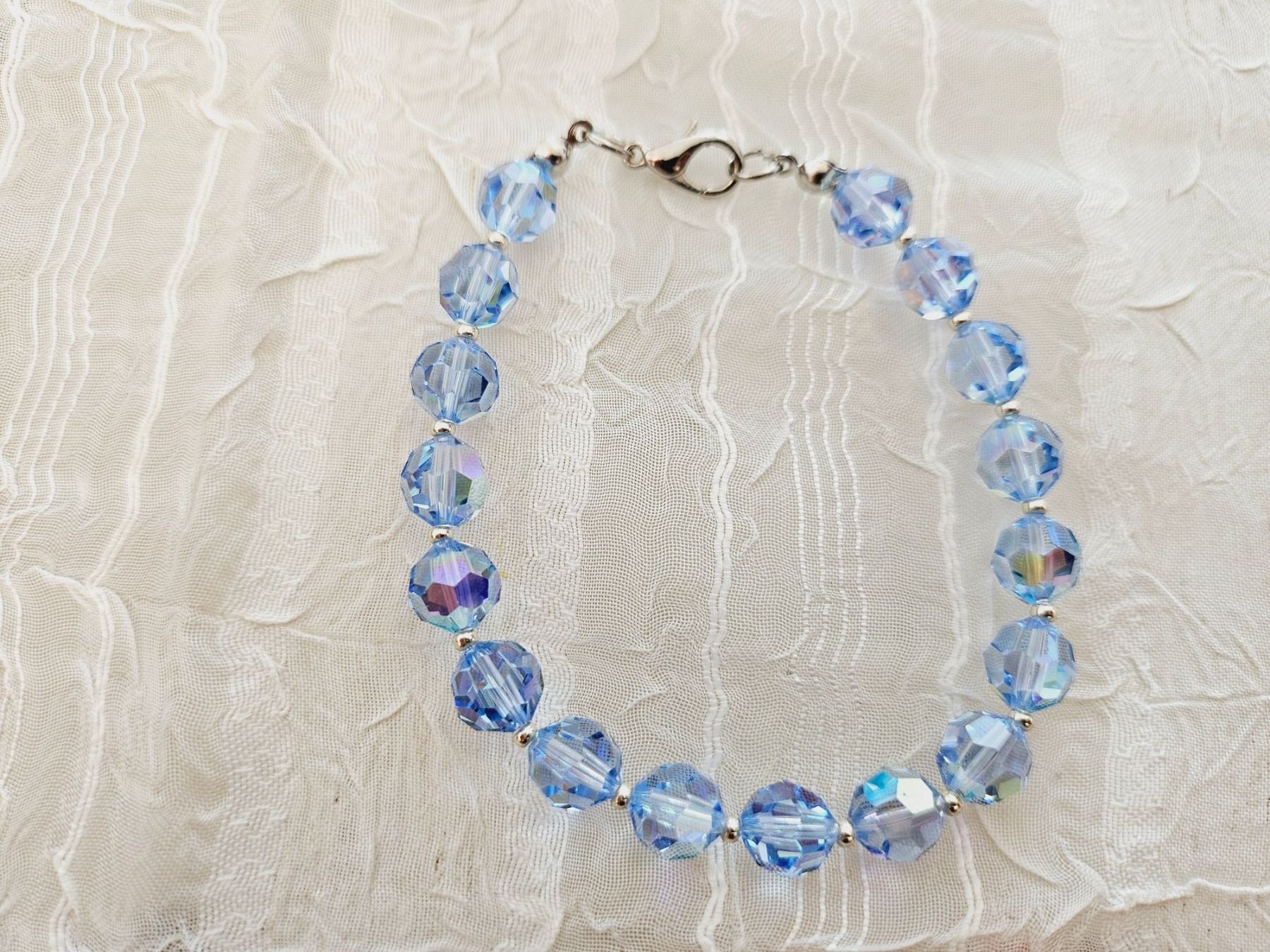 Bracciali & Braccialetti: Armkette aus swarovski perlen – Nuovo (secondo la descrizione) da Dietikon venduto da Eleda 2