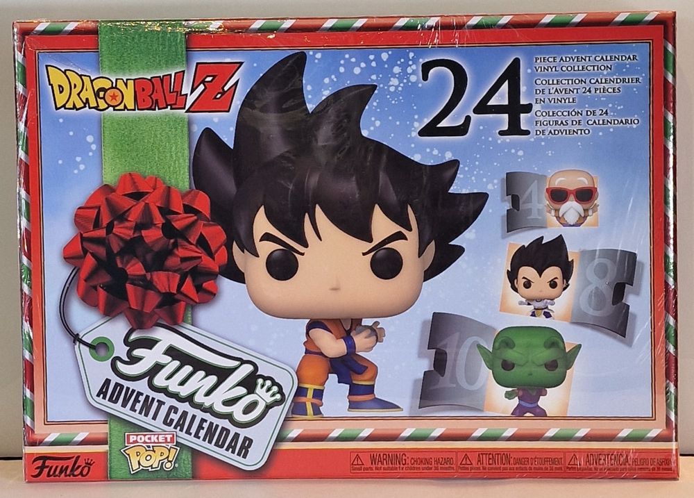 thumbnail image 2 of Funko POP! Advent Calendar 2024 - Dragon Ball Z Edition (Multicolor, 24 Days) 2 of 5