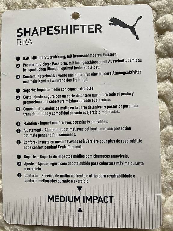 Altra biancheria intima: Puma Shapeshifter BH, G/L – Usato da Zuoz venduto da Janth 3