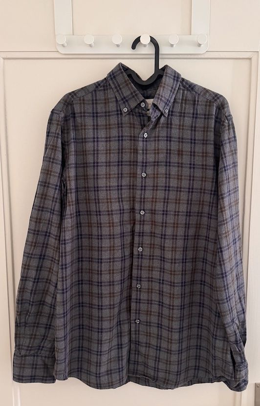 Massimo Dutti Camicie: Massimo Dutti Hemd Grau M FinestFabric – Usato da Zürich venduto da mateuszptrk