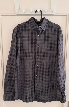 Massimo Dutti Hemd Grau M FinestFabric