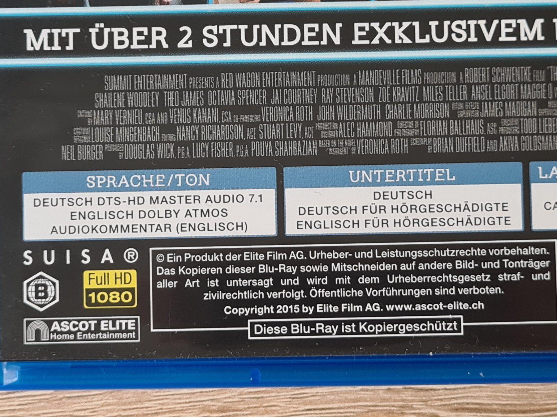 Tutti i DVDs: Insurgent 3D - Blu-ray – Usato da Carouge GE venduto da Franllo 3