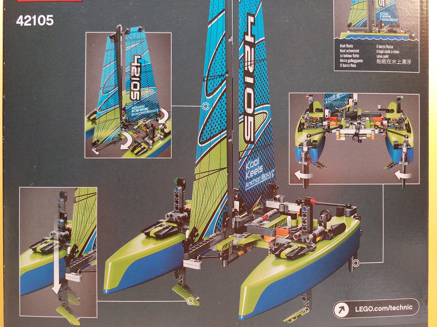 Lego Kit di costruzioni: LEGO Technic 42105 - Katamaran NEU – Nuovo e nell'imballaggio originale da St.Gallen venduto da TinasBauundSpiel 3