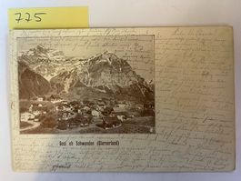 alte Ansichtskarte Sool ob Schwanden, 1906
