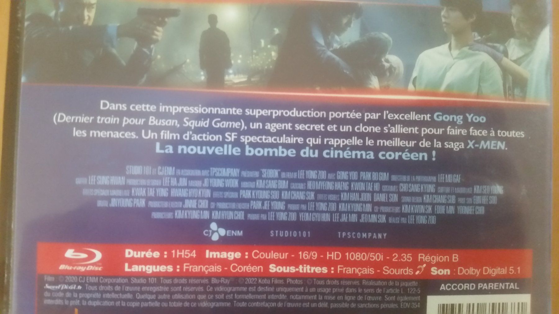 Tutti i DVDs: Blu-ray SEOBOK    Français Koréen – Usato da Porrentruy venduto da tupatup 4