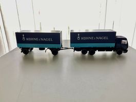 Wiking Mercedes-Benz LKW Anhängerzug Kühne & Nagel 438
