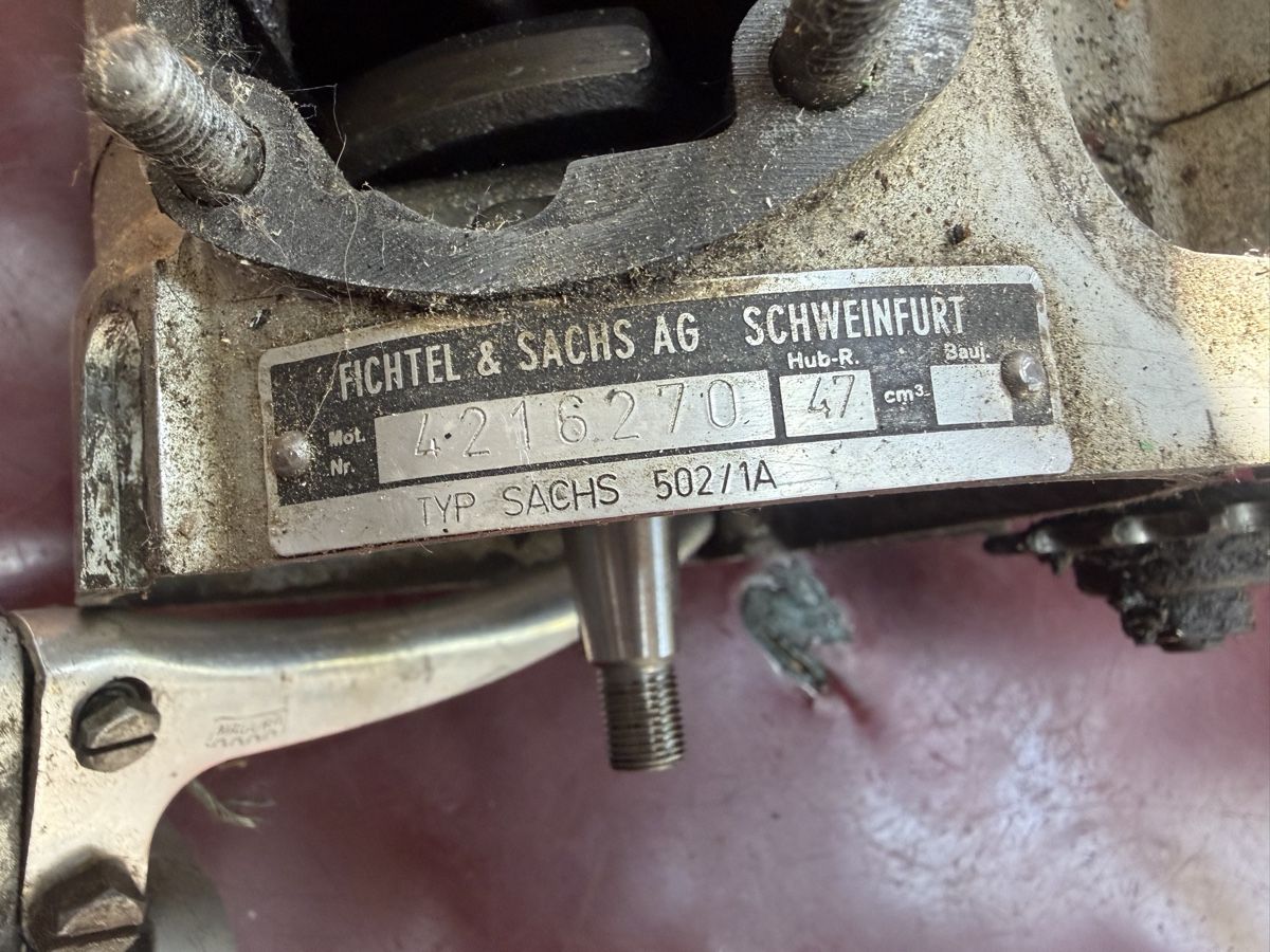 Sachs Motoren: Mofa Sachs 502/1A Motor – Gebraucht aus Latterbach von Bbutz98 3