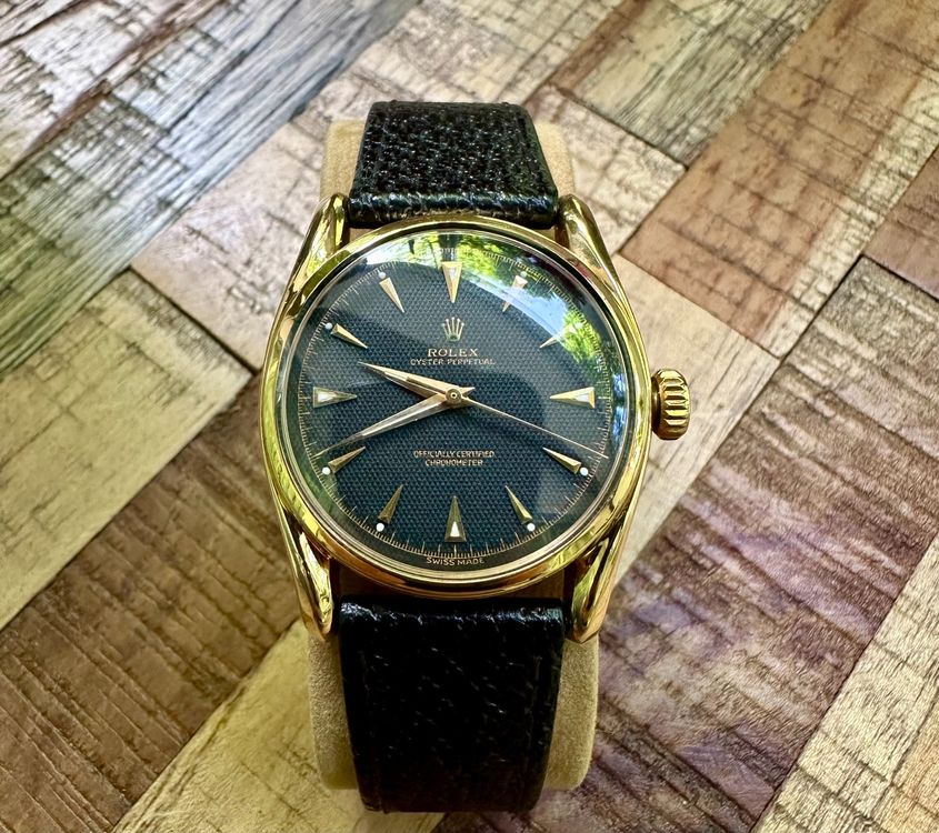 Rolex Orologi: Rolex "Oyster Perpetual Bombay" 18k – Usato da Genève venduto da Bougainvillier 6