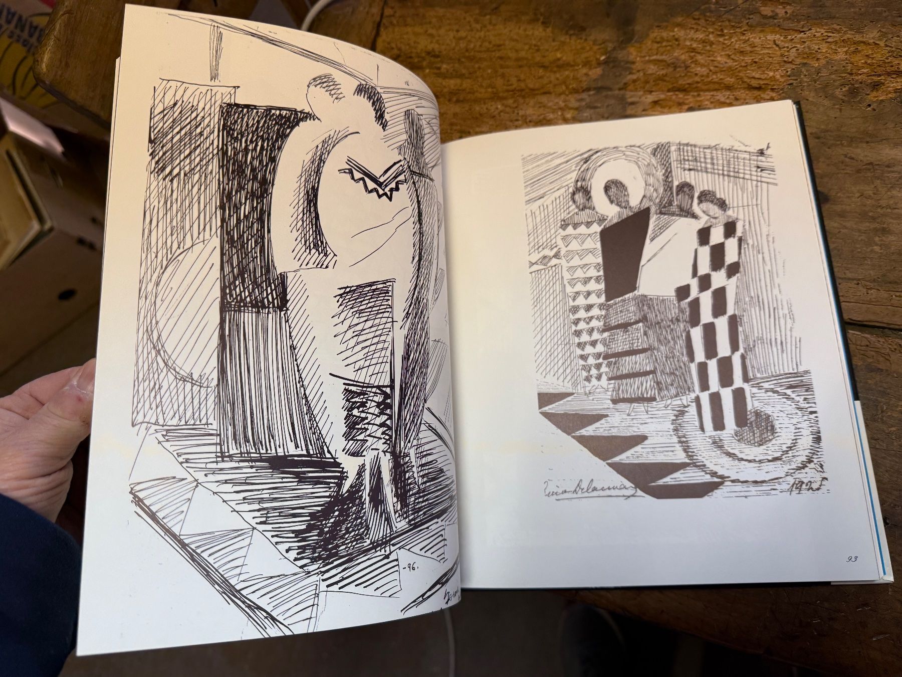 Libri: Sonja DELAUNAY dessins noirs et blancs – Usato da Bern venduto da Jwpm66 5