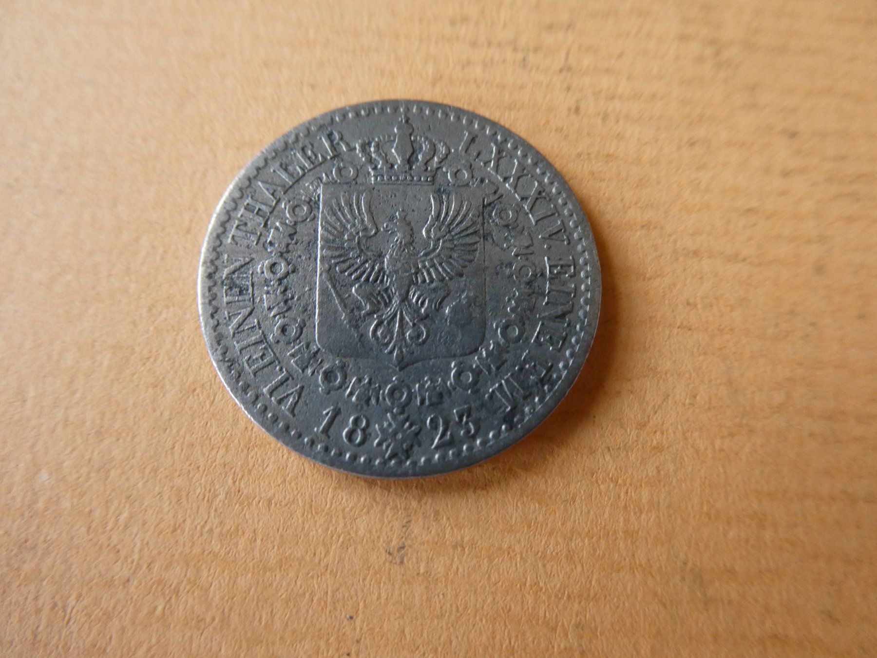 Tutti le monete: Preussen 1823, 1/6 Taler - Silber – Usato da Hinterforst venduto da Rohusri