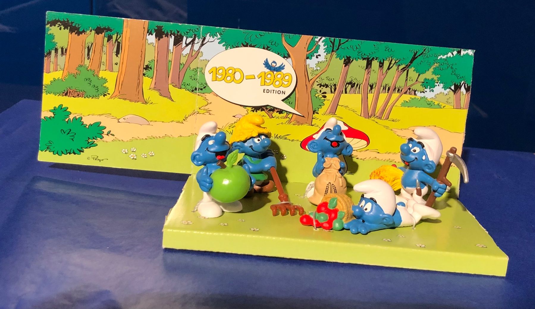 Schleich Statuette: Schleich - Retro Schlumpf Set 1980-89 – Usato da Oberkulm venduto da Weberlisa
