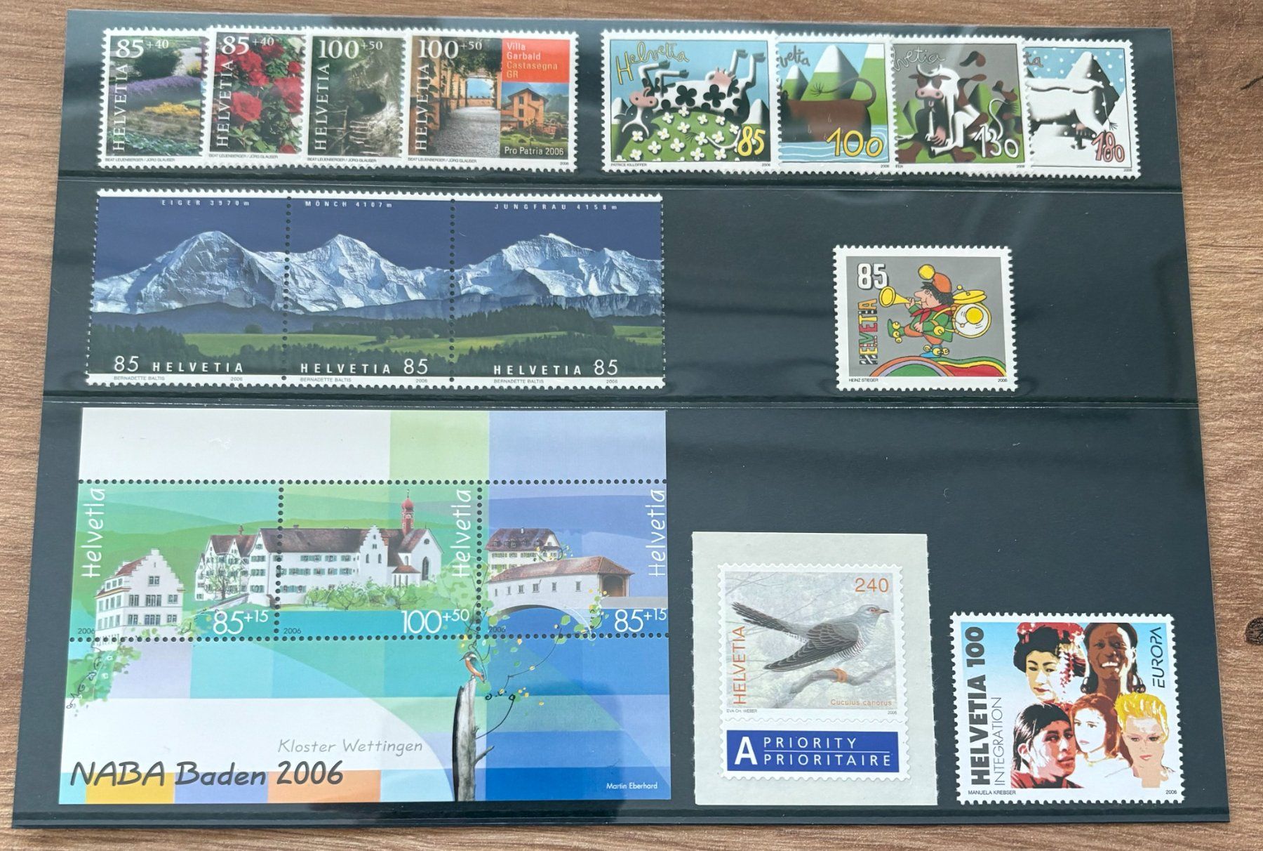 Tutti i francobolli: LOT SCHWEIZER BRIEFMARKEN NEU – Nuovo (secondo la descrizione) da Ostermundigen venduto da wini63