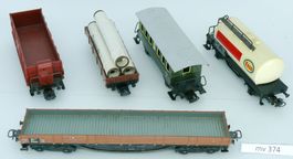 Märklin H0 Güterwagen 5 Stück. Gebraucht.