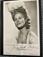 Autogrammkarte Michéle Morgan 