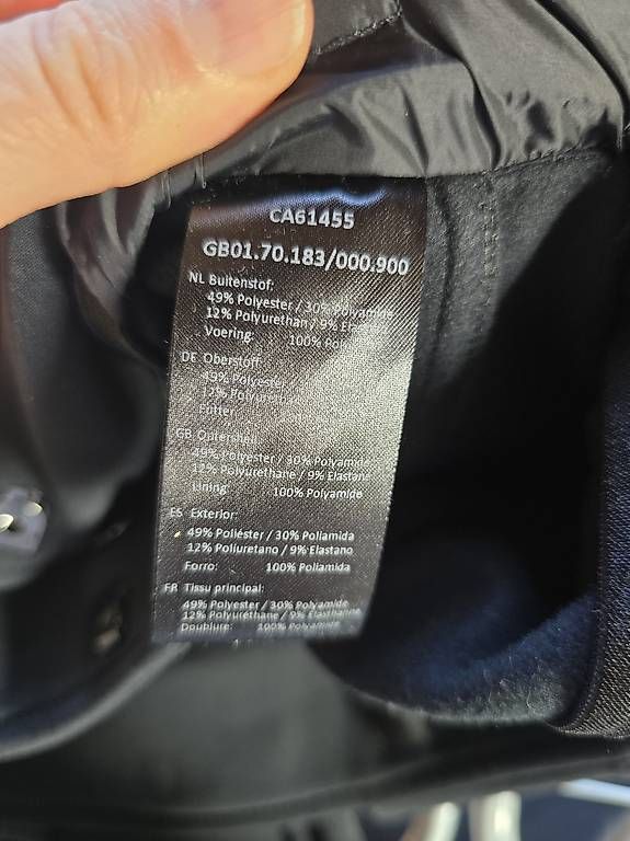 Pantaloni: Goldbergh Skihose Schwarz mit Gürtel – Usato da Horgenberg venduto da fus_csf7 4
