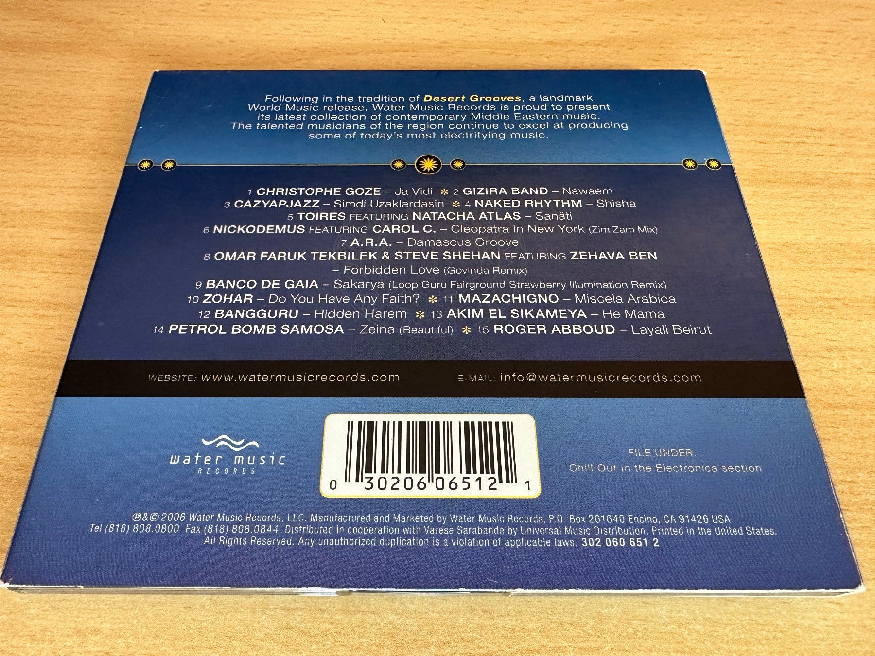 CD: Various – Desert Grooves Vol. 2 – Usato da Rikon im Tösstal venduto da Alpenmutz 1