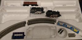 Modelleisenbahn Set Fleischmann Loks, Anhänger, 5xKurve 