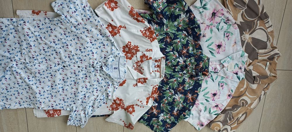 Camicie: 5 Herrenhemden, XXL, Kurzarm – Usato da Altdorf UR venduto da webi01