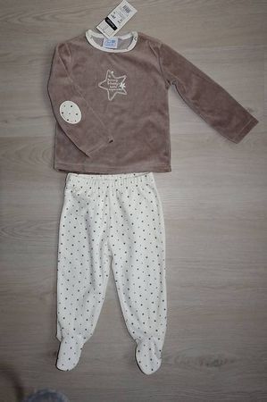 Samt- Pyjama Mon Coeur Manor Gr. 92 Neu!