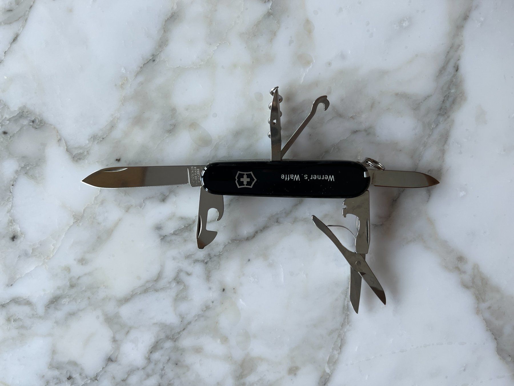 Victorinox Coltelli tascabile: Victorinox, Sackmesser, schwarz – Nuovo (secondo la descrizione) da Bern venduto da cubus01