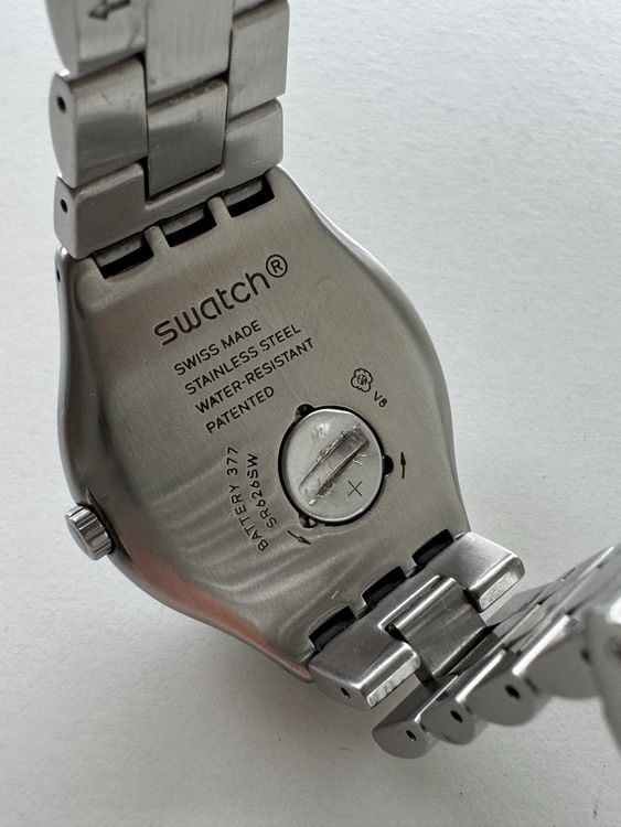 Swatch Irony Edelstahl Herrenuhr ⌚️ 2