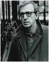 WOODY ALLEN - handsigniertes Grossfoto (20 x 25cm) mit COA