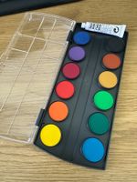 Aquarellkasten 12 Farben mit Weiss ungebraucht
