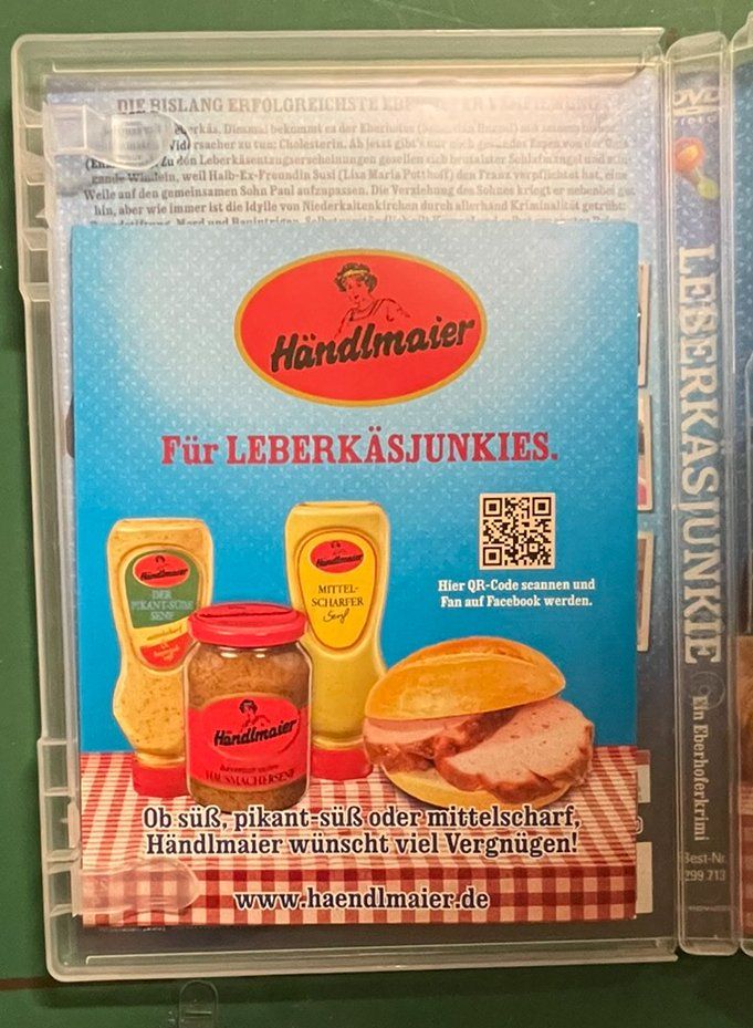 Tutti i DVDs: DVD: Ein Eberhoferkrimi LEBERKÄS JUNKIE – Nuovo (secondo la descrizione) da Frenkendorf venduto da Yard-Sale-2000 3