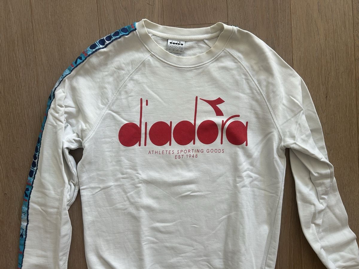 Diadora Maglioni & Felpe: Diadora Pullover Weiss Grösse M – Usato da Bern venduto da marleyy77 1