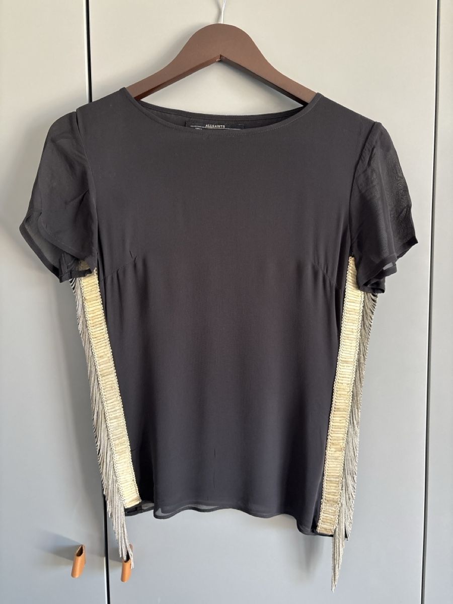 Allsaints Chemisiers: ALLSAINTS Bluse schwarz Gr. 36 – D'occasion à Uitikon Waldegg par Tatawlk