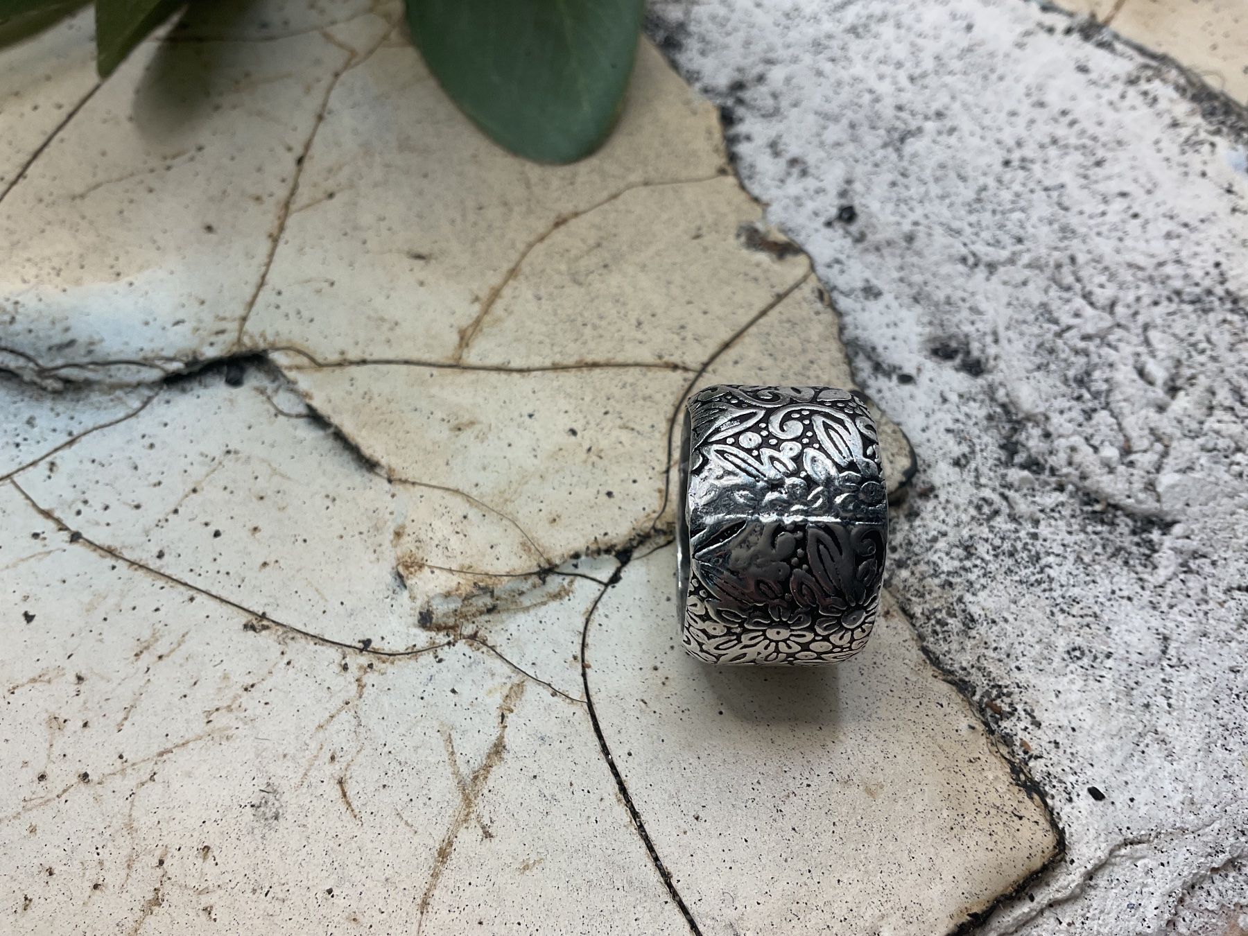 Ringe: Silberring mit Muster, Gr. 55 – Neu (gemäss Beschreibung) aus luzern von Alpendorf1 3