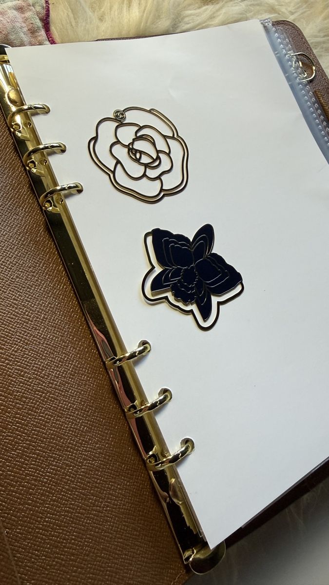Schreibblöcke: Guerlain Orchid Paperclip, Planner Clip – Neu und originalverpackt aus Chur von Madeys 2