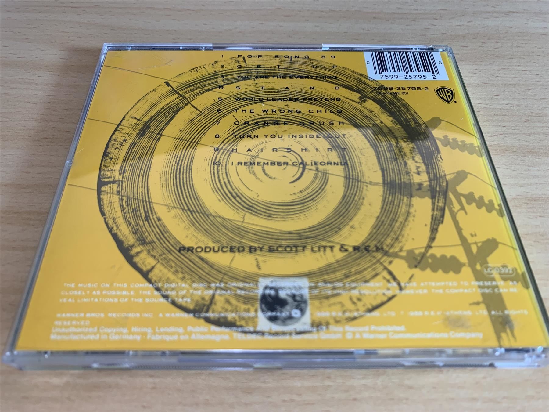 CD: R.E.M. – Green – Usato da Rikon im Tösstal venduto da Alpenmutz 1