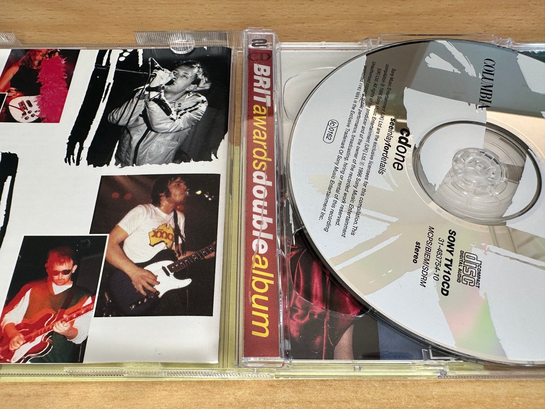 CDs: Various – The '96 Brit Awards - 2 CD – Gebraucht aus Rikon im Tösstal von Alpenmutz 2