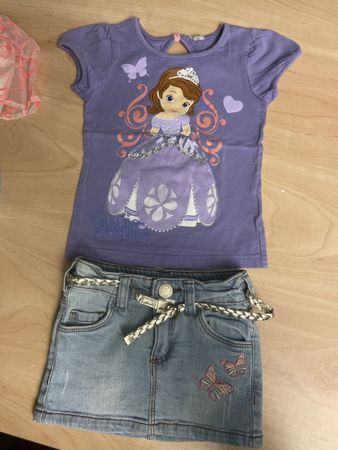 Sofia Outfit Gr. 92 (T-Shirt, Rock) Disney