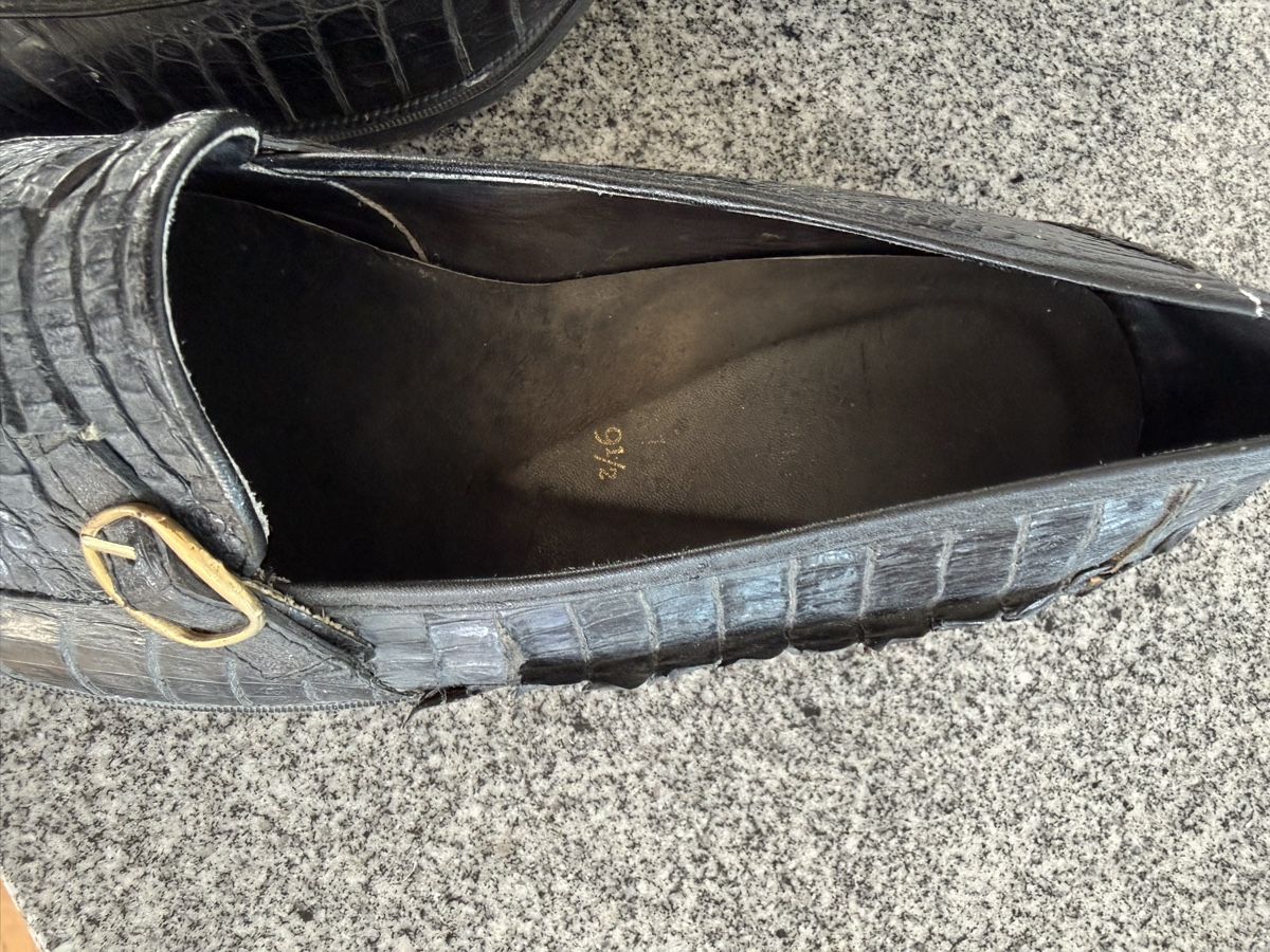 Scarpe da uomo: Echte Kroko- Schuhe Herren 42 – Usato da Thalwil venduto da gansjeanjacques
