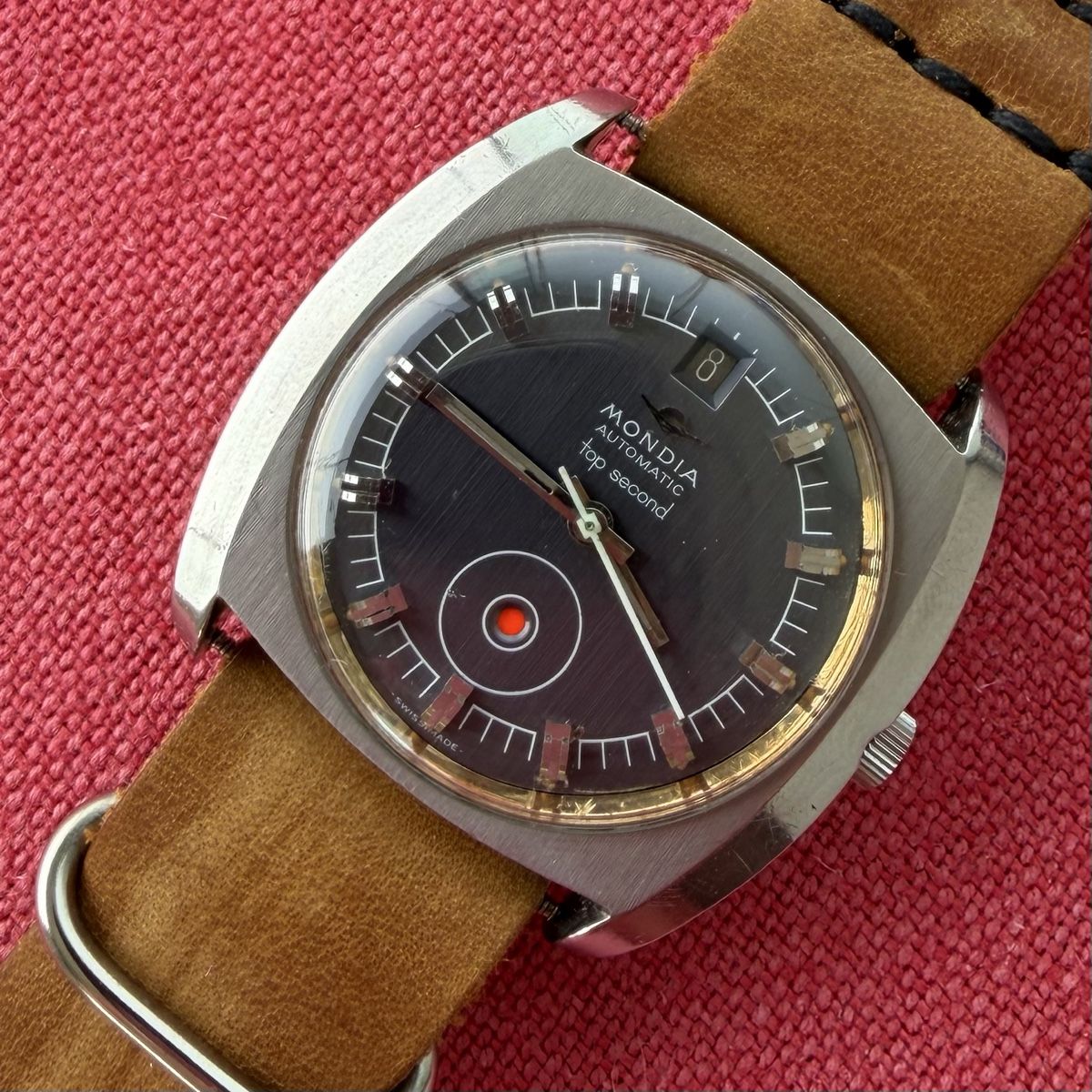 Mondia Orologi: MONDIA top second – Usato da Holderbank AG venduto da Chlaus54