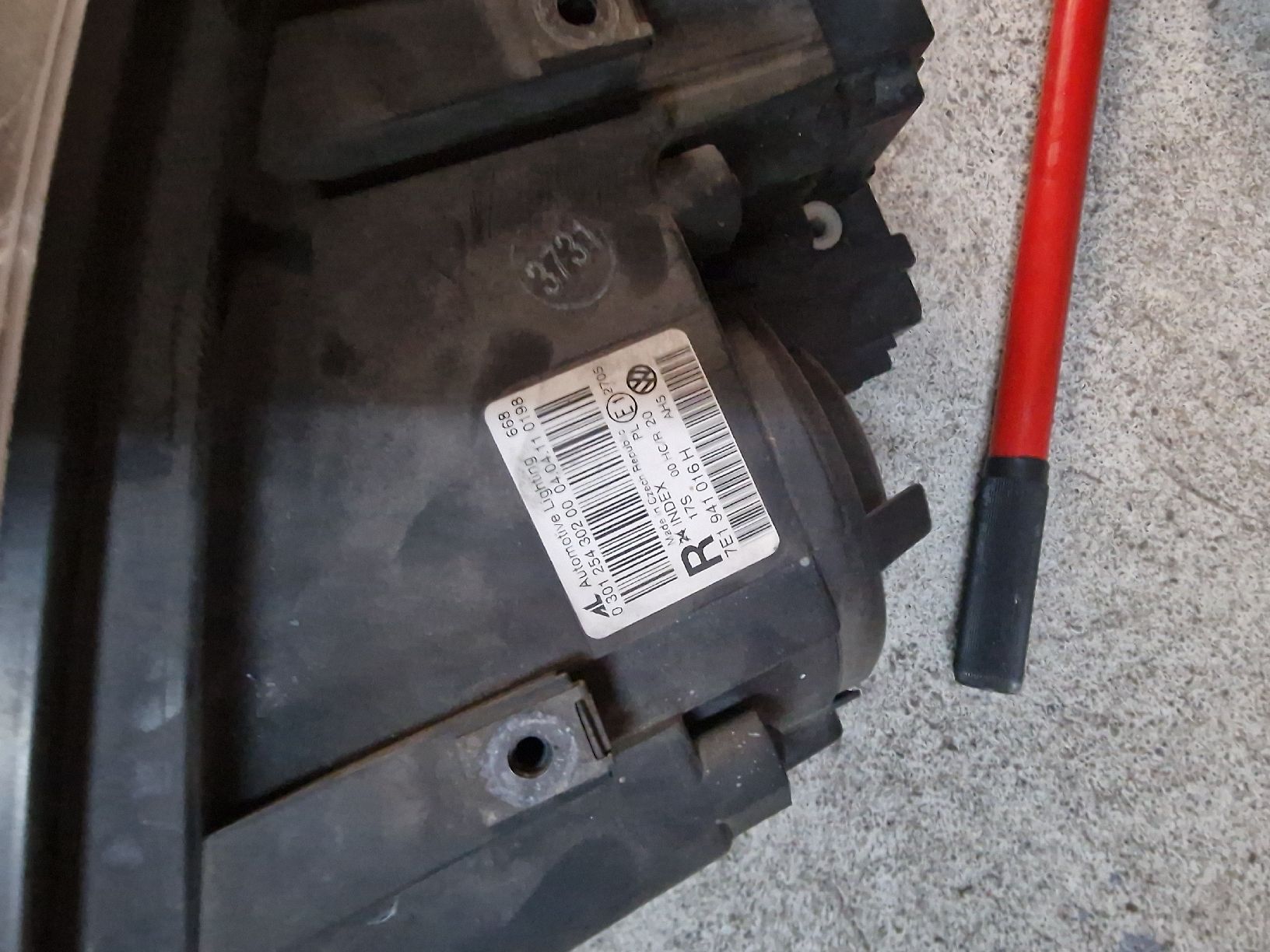 VW Scheinwerfer: Scheinwerfer zu VW T5  – Gebraucht aus Mols von L.M.123 3