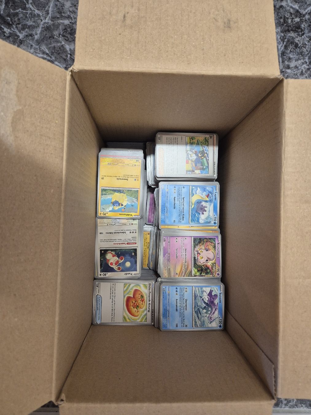 Pokémon Carte collezionabili: 7 Kg Pokmon Bulk deutsch mit Zusatz – Usato da Oberrieden venduto da ste_gsf8