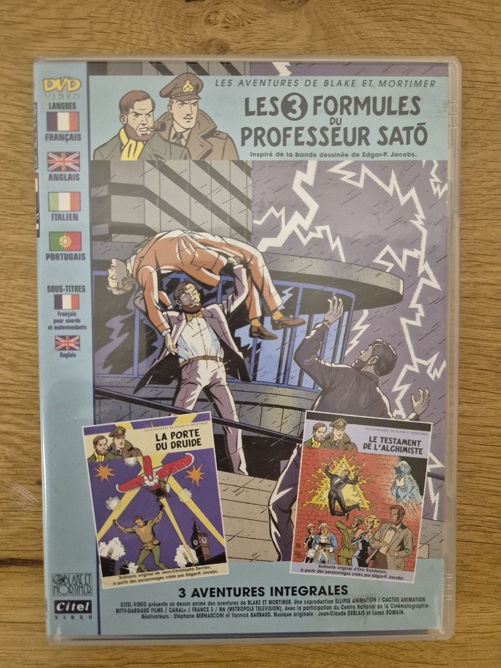 Alle DVDs: Blake et Mortimer - lot de 5 DVD  – Gebraucht aus Bogis-Bossey von VNT-GE.ch 4