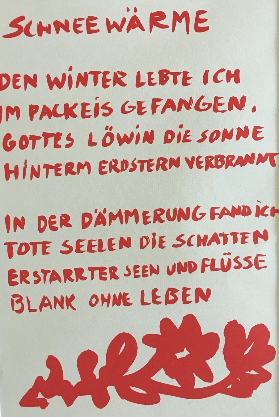 Grafica & Litografie: A.R. Penck Original Siebdruck / Serigraphie "Lyrik" – Usato da Nennigkofen venduto da juhit 4
