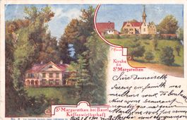 Binningen BL // 1900 Kirche zu St. Margarethen // Kaffee